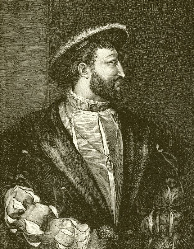 Franciszek I z Francji autorstwa French School