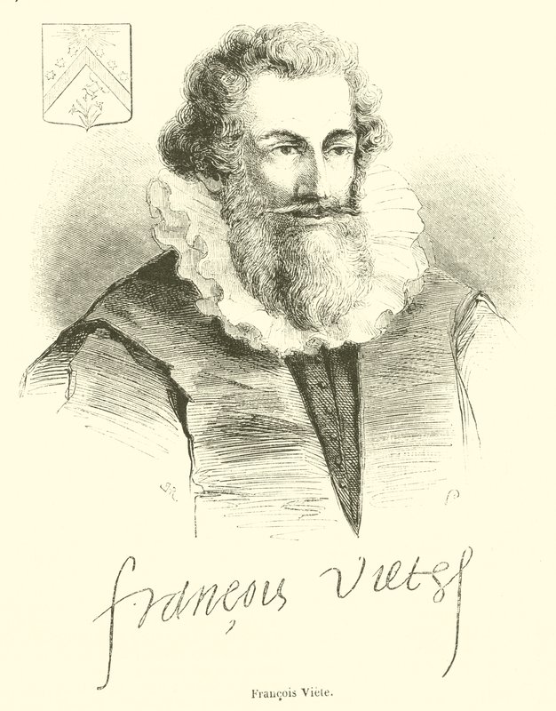 Francois Viete (grawerunek) autorstwa French School