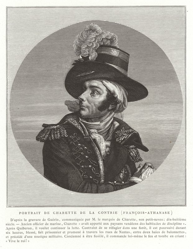 Francois de Charette autorstwa French School