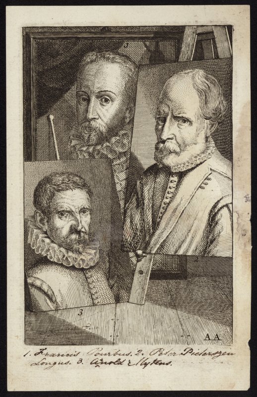 Frans Pourbus, Pieter Pieterszen i Arnold Mytens autorstwa French School