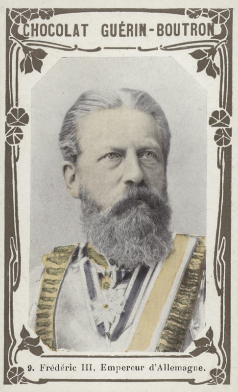 Fryderyk III, Empereur dAllemagne (kolorowe zdjęcie) autorstwa French School