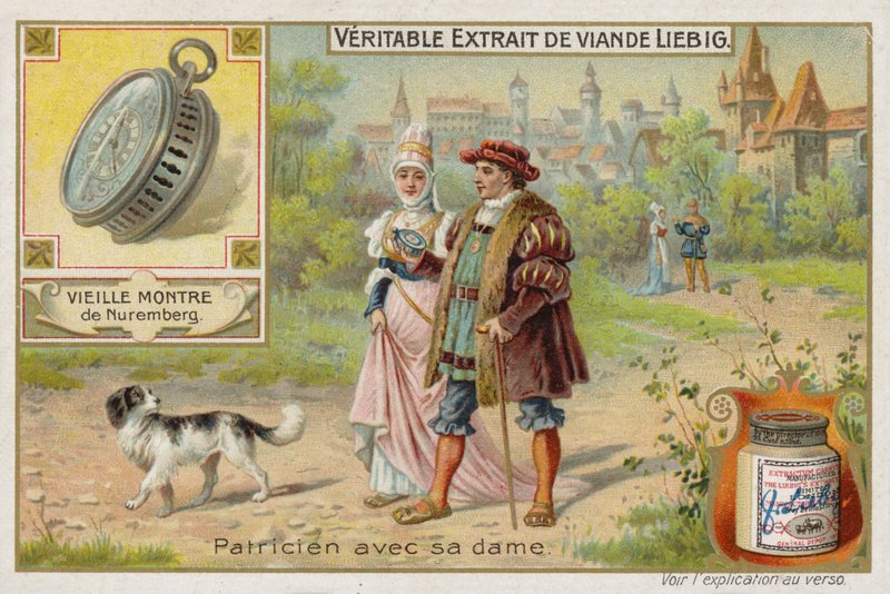Ekstrakt z francuskiego mięsa (bouillon), para zalotów autorstwa French School