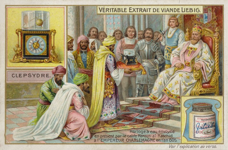 Ekstrakt z Francuskiego Mięsa (Bouillon), Cesarz Karol Wielki autorstwa French School