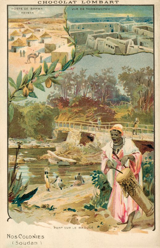 Sudan Francuski (chromolitho) autorstwa French School
