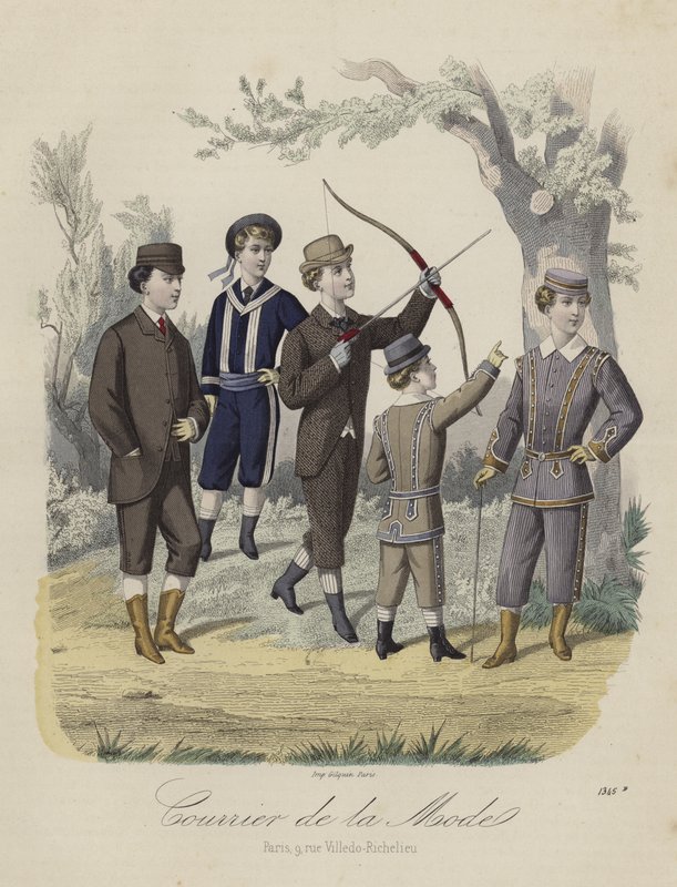 Francuska moda dla chłopców autorstwa French School