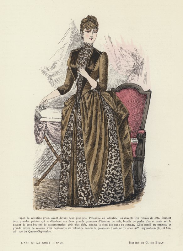 Francuski talerz mody autorstwa French School