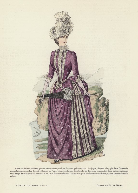 Francuski talerz mody autorstwa French School
