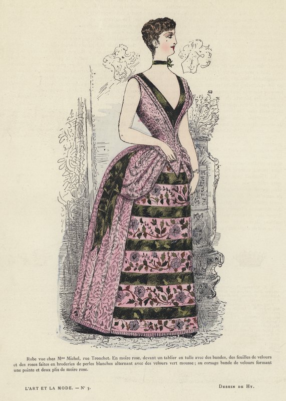 Francuski talerz mody autorstwa French School