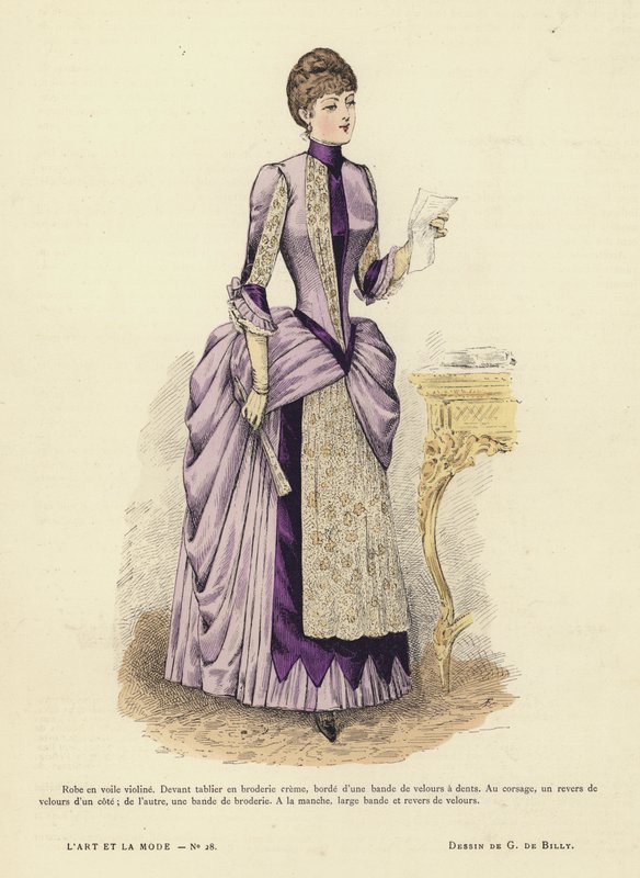 Francuski talerz mody autorstwa French School