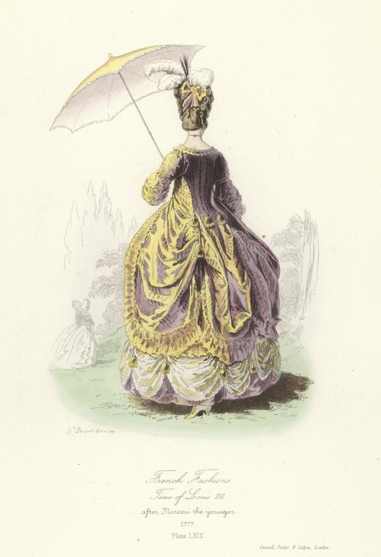 Moda francuska, czasy Ludwika XVI autorstwa French School