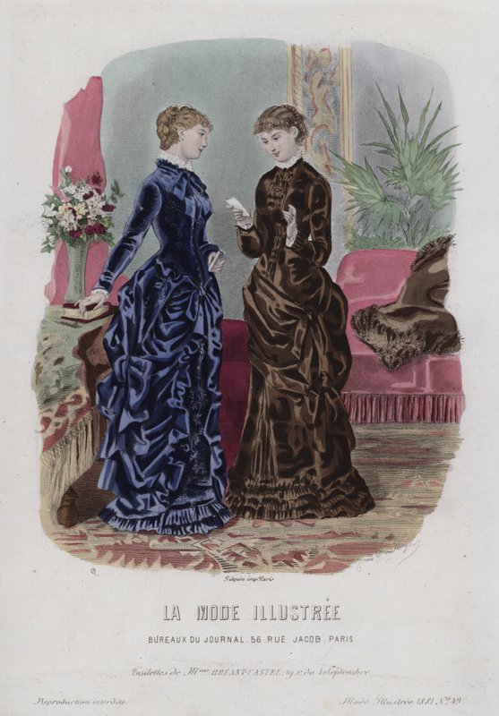 Francuska moda damska autorstwa French School