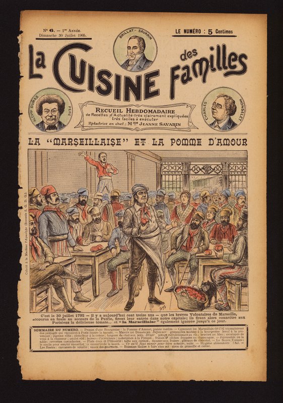 Świeże pomidory i śpiew Marsylianki, Rewolucja Francuska autorstwa French School