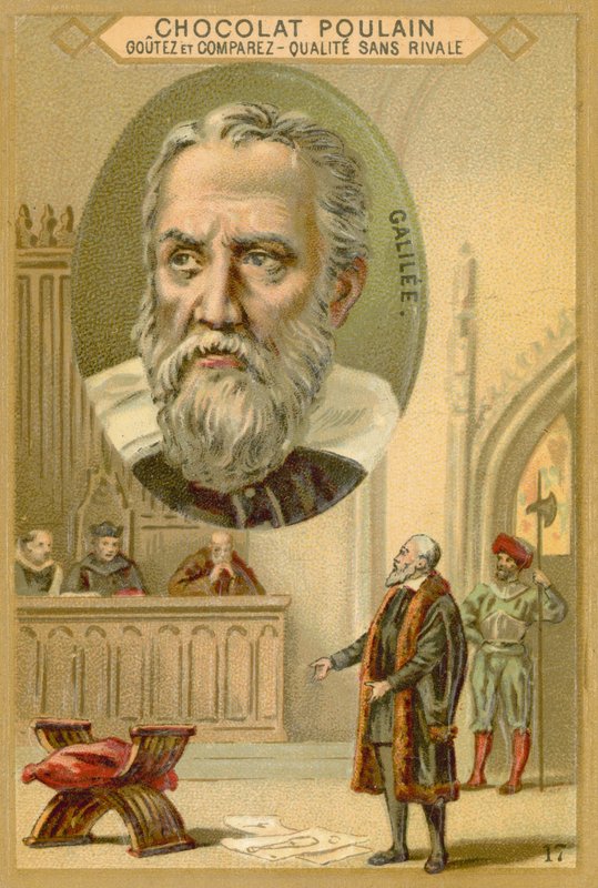 Galileo Galilei, włoski fizyk, matematyk i astronom autorstwa French School