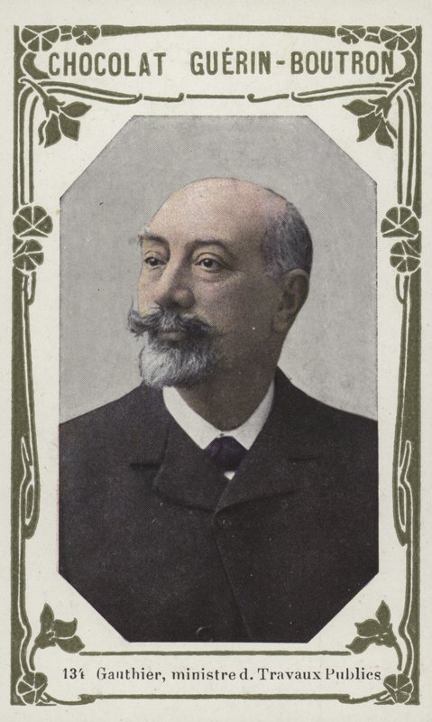 Gauthier, Minister Robót Publicznych (kolorowe zdjęcie) autorstwa French School