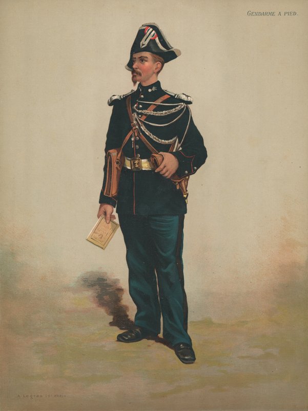 Policjant stóp autorstwa French School