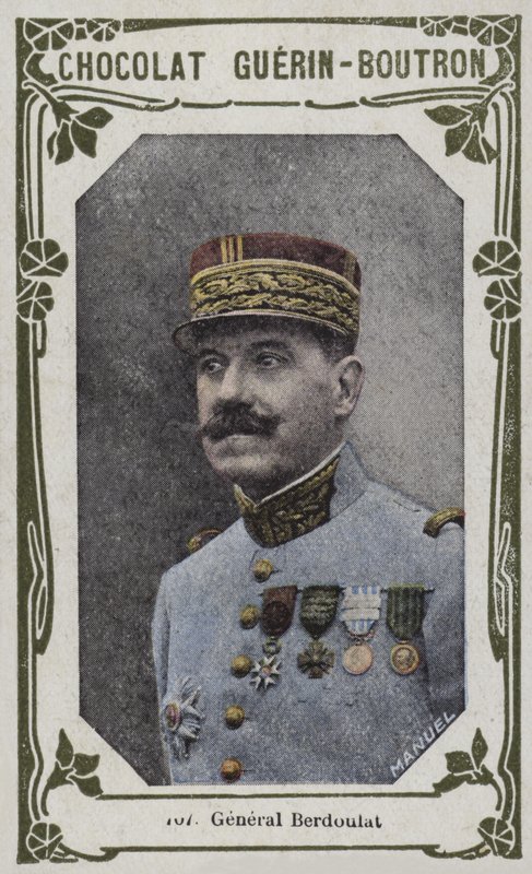 Generał Berdoulat (kolorowe zdjęcie) autorstwa French School