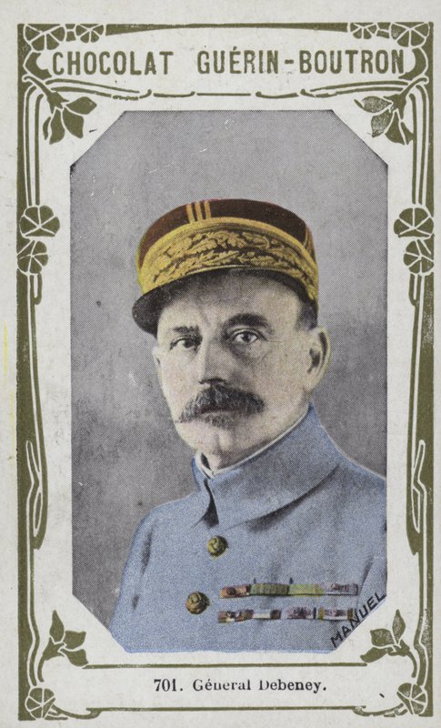 Generał Debeney (kolorowe zdjęcie) autorstwa French School