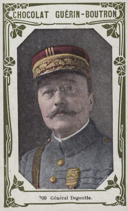 Generał Degoutte (kolorowe zdjęcie) autorstwa French School