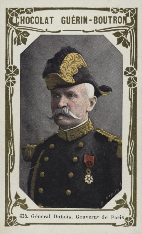 Generał Dubois, gubernator Paryża (kolorowe zdjęcie) autorstwa French School