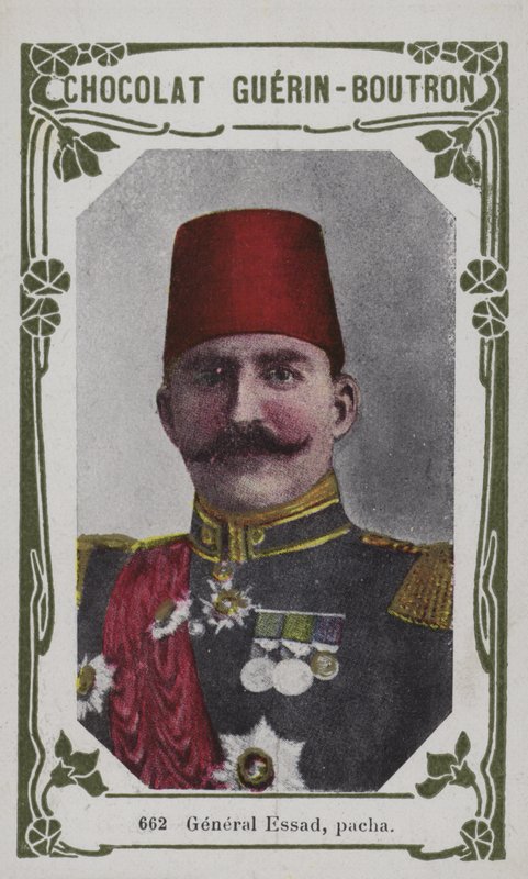 Generał Essad, pacha (kolorowe zdjęcie) autorstwa French School