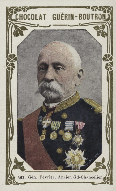 Generał Fevrier, były Wielki Kanclerz (kolorowe zdjęcie) autorstwa French School