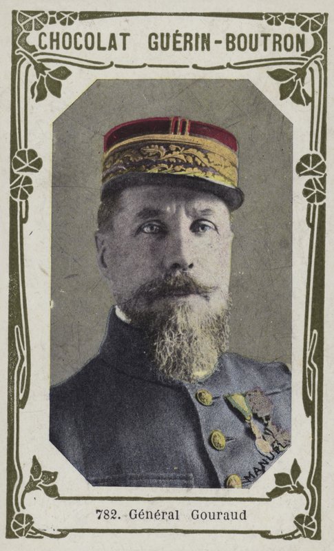 Generał Gouraud (kolorowe zdjęcie) autorstwa French School
