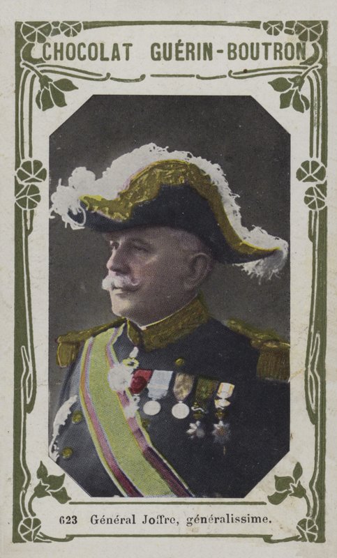 Generał Joffre, najbardziej ogólny (kolorowe zdjęcie) autorstwa French School