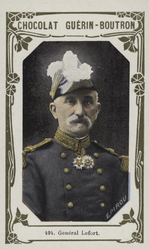 Generał Lefort (kolorowe zdjęcie) autorstwa French School