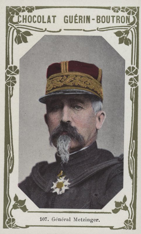Generał Metzinger (kolorowe zdjęcie) autorstwa French School