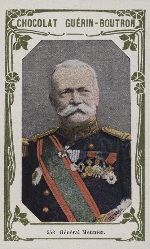 Generał Meunier (kolorowe zdjęcie) autorstwa French School