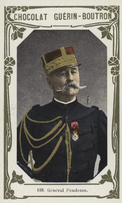 Generał Pendezec (kolorowe zdjęcie) autorstwa French School