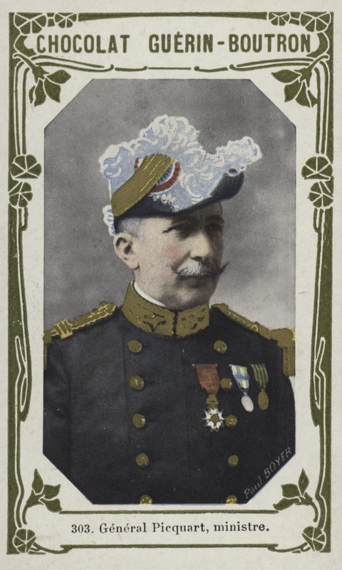 Generał Picquart, minister (kolorowe zdjęcie) autorstwa French School