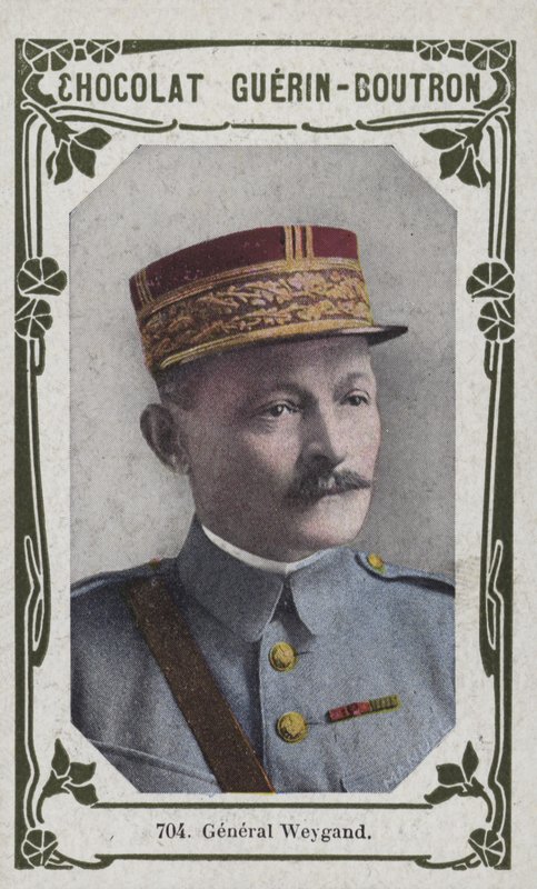 Generał Weygand (kolorowe zdjęcie) autorstwa French School