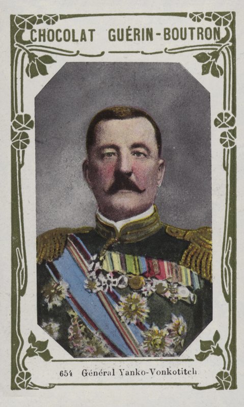 Generał Yanko-Vonkotitch (kolorowe zdjęcie) autorstwa French School