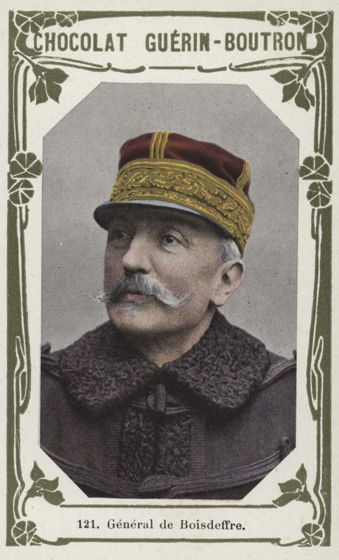 Generał de Boisdeffre (kolorowe zdjęcie) autorstwa French School