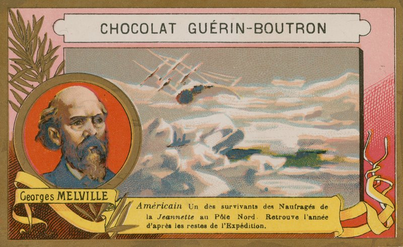 George Melville, amerykański oficer marynarki i badacz Arktyki autorstwa French School
