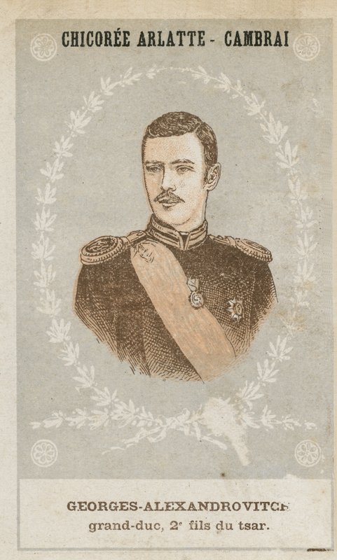 Georges-Alexandrovitch, wielki książę, drugi syn cara autorstwa French School