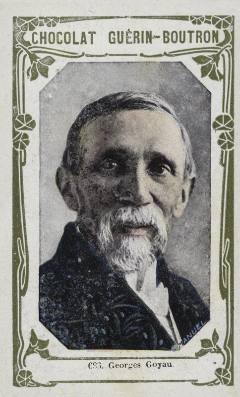 Georges Goyau (kolorowe zdjęcie) autorstwa French School