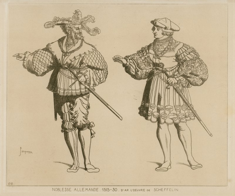 szlachta niemiecka, 1515-30 autorstwa French School