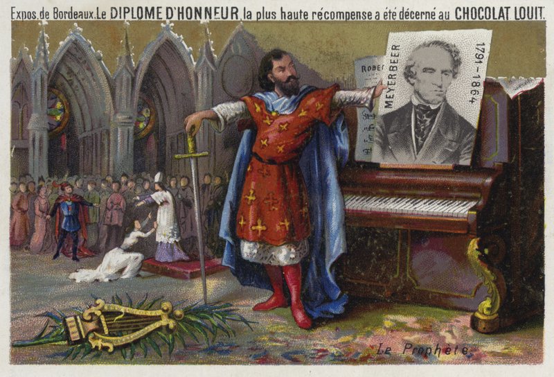 Giacomo Meyerbeer, niemiecki kompozytor autorstwa French School