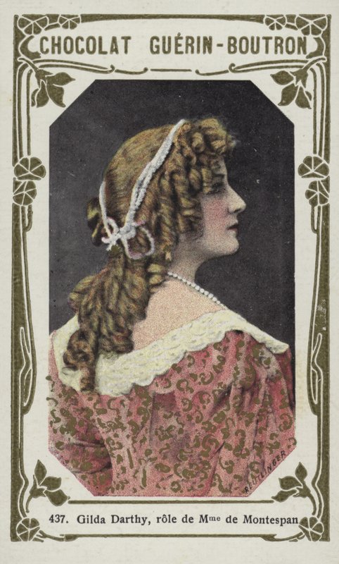 Gilda Darthy, rola Madame de Montespan (kolorowe zdjęcie) autorstwa French School