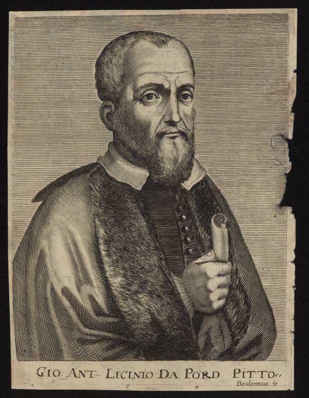 Giovanni Antonio de Sacchis zwany Il Pordenone autorstwa French School