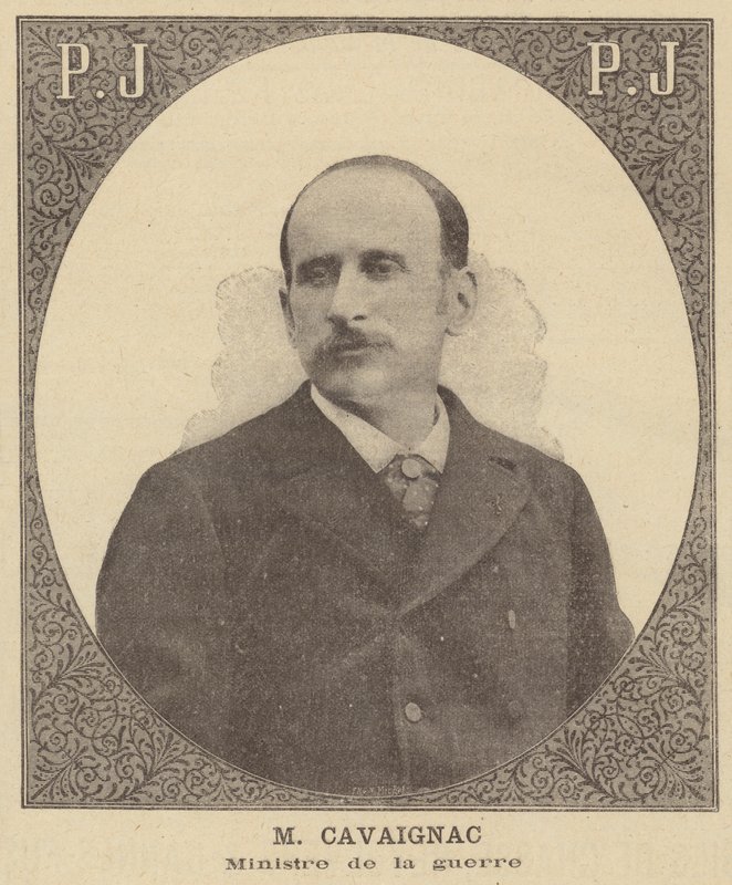 Godefroy Cavaignac, francuski minister wojny autorstwa French School