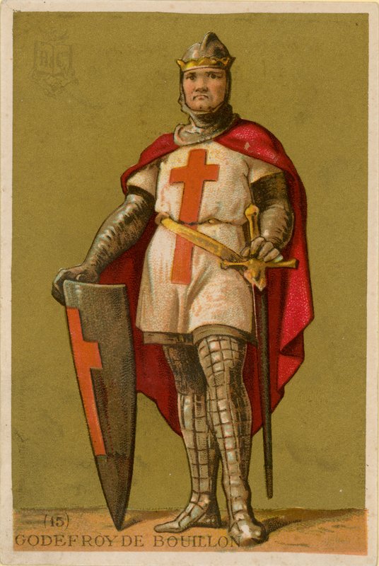Godfrey z Bouillon autorstwa French School