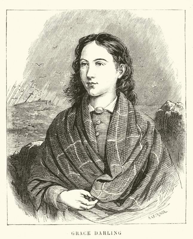 Grace Darling (grawerowanie) autorstwa French School