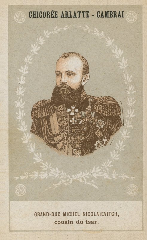 Wielki Książę Michał Nikołajewicz, kuzyn cara autorstwa French School