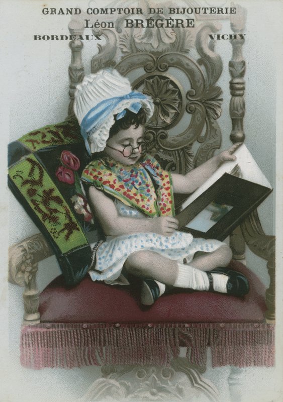 Duży sklep jubilerski, Leon Bregere, Bordeaux, Vichy autorstwa French School
