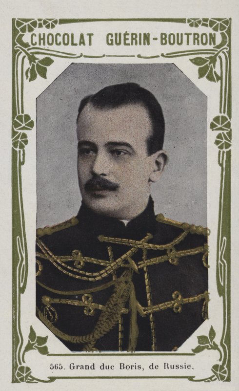 Wielki Książę Rosji Borys (kolorowe zdjęcie) autorstwa French School