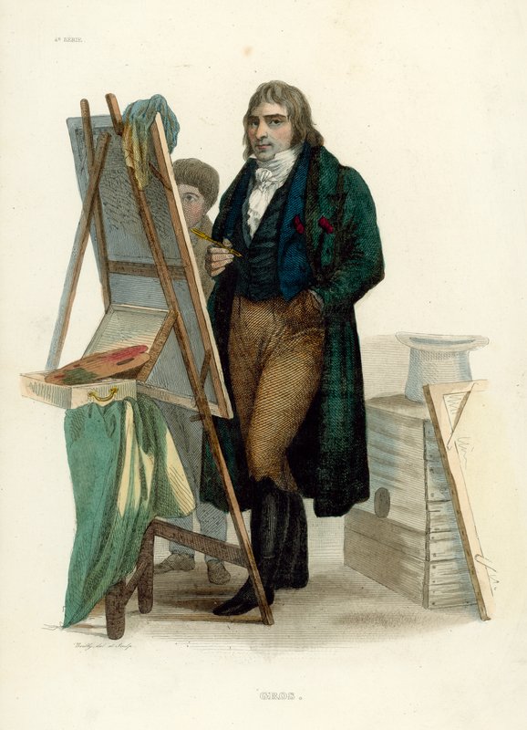 Gros (kolorowy grawer) autorstwa French School