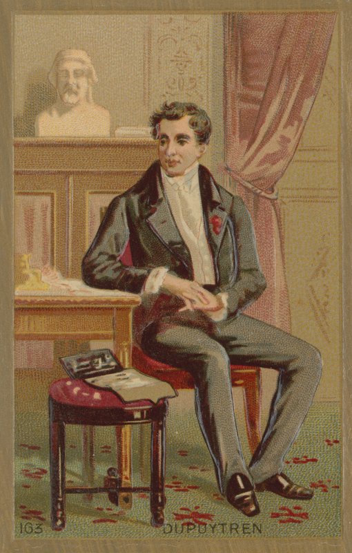 Guillaume Dupuytren, francuski anatom i chirurg wojskowy autorstwa French School